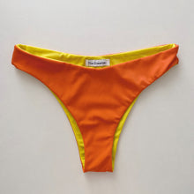 Load image into Gallery viewer, Orange Scoop Reversible Bikini Bottom
