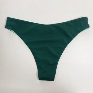 Matcha Scoop Reversible Bikini Bottom