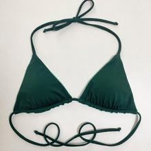 Load image into Gallery viewer, Matcha Reversible Triangle Bikini Top
