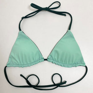 Matcha Reversible Triangle Bikini Top