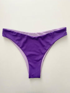 Lavender Scoop Reversible Bikini Bottom