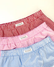 Load image into Gallery viewer, Gingham Boxer Shorts
