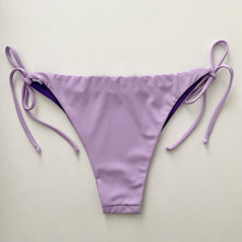 Load image into Gallery viewer, Lavender Reversible Tie Bikini Bottom
