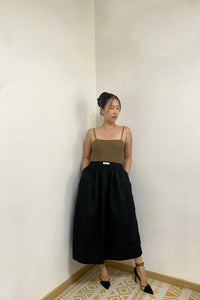 Classic Logo Midi Skirt