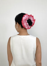 Load image into Gallery viewer, Dramatic Gingham Scrunchie
