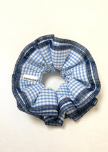 Load image into Gallery viewer, Dramatic Gingham Scrunchie
